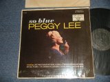 画像: PEGGY LEE - SO BLUE (Ex++/Ex++) / 1966 US AMERICA ORIGINAL STEREO Used LP 