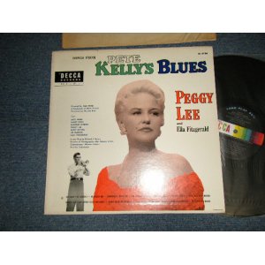 画像: PEGGY LEE + ELLA FITZGERALD - SINGS FROM PETE KELLYS BLUES (Ex++/Ex+++ BB, WOL) / 1967-70 Version US AMERICA REISSUE "BLACK with RAINBOW STRIPETHOUGHT ADVICION of MCA Label" MONO LP 