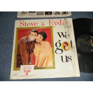 画像: STEVE LAWRENCE and  EYDIE GORME  - WE GOT US (MINT-/Ex+++ Looks:Ex++) / 1960 US AMERICA ORIGINAL MONO Used LP