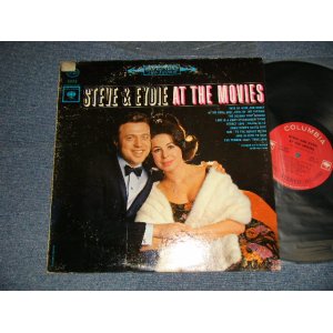 画像:  STEVE LAWRENCE and EYDIE GORME - AT THE MOVIES (Ex/Ex++ Looks:Ex+ STOFC) / 1964 US AMERICA ORIGINAL "360 SOUND in BLACK" STEREO Used LP
