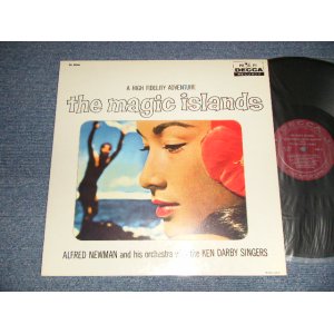 画像: ALFRED NEWMAN - THE MAGIC ISLAND (Ex+++/Ex+++) /1957 US AMERICA ORIGINAL1st Press "MAROON Label" MONO Used LP 