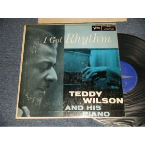 画像: TEDDY WILSON - I GOT RHYTHM (Ex/Ex++ A-1,2:Ex TapeSeam) / 1957 US AMERICA ORIGINAL "BLUE with VERVE RECORDS at Bottom Label" MONO Used LP
