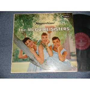 画像: THE McGUIRE SISTERS - SUGARTIME (MINT-. Ex++/MINT- WOL) /1958 US AMERICA ORIGINAL "MAROON Label" MONO Used LP
