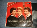 画像: THE ANDREWS SISTERS -  THE ANDREWS SISTERS in HI-FI  (Ex+/Ex+++ SPLIT) / 1956 UK ENGLAND ORIGINAL "BLACK Label" MONO Used LP