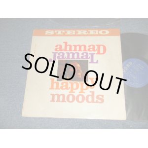 画像: AHMAD JAMAL - HAPPY MOODS (Ex++/Ex+++) / 1960  US AMERICA ORIGINAL "BLUE with SILVER PRINT  Label" STEREO Used LP 
