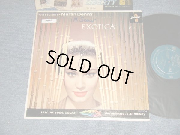 画像1: MARTIN DENNY - EXOTICA (Ex, Ex++/Ex+++ WOFC) / 1957 US AMERICA ORIGINAL 1st Press "TURQUOISE Label" MONO Used LP