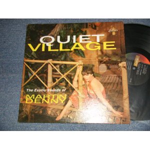 画像: MARTIN DENNY - QUIET VILLAGE (Ex+++/MINT-) / 1960 Version US AMERICA 2nd Press "COLOR LIBERTY" Label STEREO Used  LP  