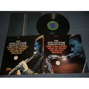 画像: JOHN COLTRANE - THE JOHN COLTRANE QUARTET PLAYS (Ex+/MINT-) / 1974 Version US AMERICA REISSUE "GREEN LABEL" Used LP