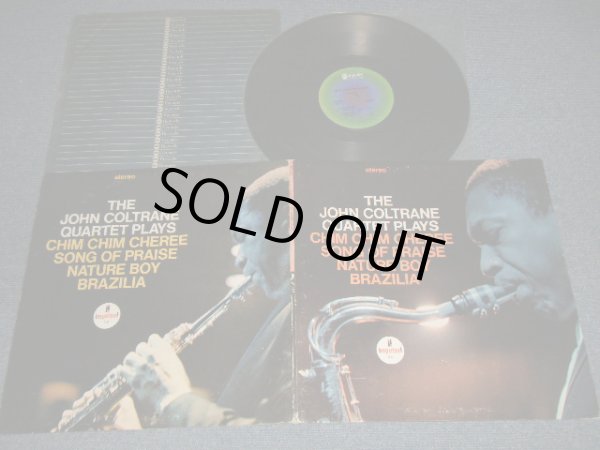 画像1: JOHN COLTRANE - THE JOHN COLTRANE QUARTET PLAYS (Ex+/MINT-) / 1974 Version US AMERICA REISSUE "GREEN LABEL" Used LP