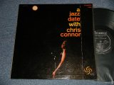 画像: CHRIS CONNOR - A JAZZ DATE WITH CHRIS CONNOR (Ex+++/Ex+++ Looks:Ex++, Ex+++) / 1958 US AMERICA ORIGINAL 1st Press "BLACK with SILVER Print Label" MONO Used LP 