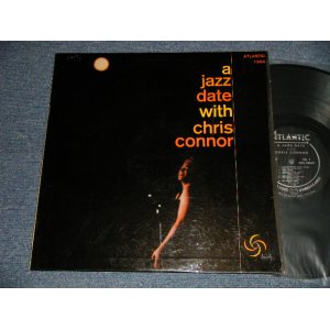 画像: CHRIS CONNOR - A JAZZ DATE WITH CHRIS CONNOR (Ex+++/Ex+++ Looks:Ex++, Ex+++) / 1958 US AMERICA ORIGINAL 1st Press "BLACK with SILVER Print Label" MONO Used LP 