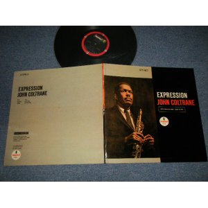 画像: JOHN COLTRANE - EXPRESSION (Ex+++/Ex+++) / 1968 Version US AMERICA 2nd Press "BLACK With RED RING Label" Used LP