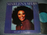 画像: MARLENA SHAW - LET ME IN YOUR LIFE (Ex/Ex++) / 1981 US AMERICA ORIGINAL Used LP