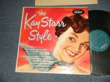 画像: KAY STARR - THE KAY STARR STYLE (1st 12" ALBUM!!!)  (Ex++/Ex++ TapeSeam, STPOBC) / 1955 US AMERICA ORIGINAL 1st Press "TURQUISE Label" MONO Used LP