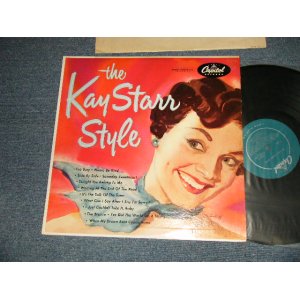 画像: KAY STARR - THE KAY STARR STYLE (1st 12" ALBUM!!!)  (Ex++/Ex++ TapeSeam, STPOBC) / 1955 US AMERICA ORIGINAL 1st Press "TURQUISE Label" MONO Used LP