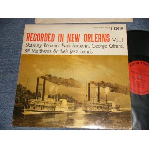 画像: V.A. VARIOUS OMNIBUS - RECORDED IN NEW ORLEANS Vol.1  (Ex+/MINT- EDSP) / 1957 US AMERICA ORIGINAL "MONO" Used LP 