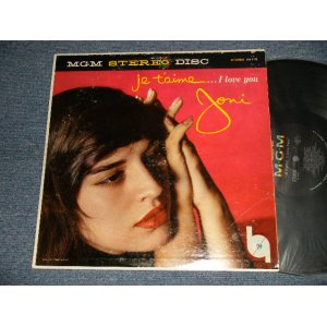 画像: JONI JAMES - JE T'AIME (I LOVE YOU) (Ex+/Ex+++ WOFC, EDSP) / 1960 Version US ORIGINAL 2nd Press BLACK LABEL STEREO Used LP