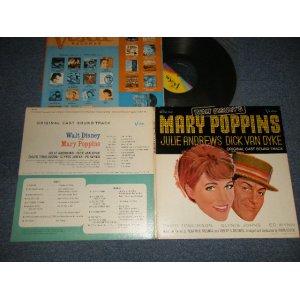 画像: ost JULIE ANDREWS, DICK VAN DYKE - WALT DISNEY'S MARRY POPPINS(Ex++/MINT-) / 1964 US AMERICA ORIGINAL MONO Used LP 