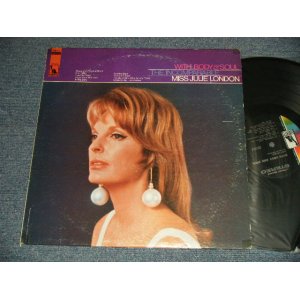 画像: JULIE LONDON -  WITH BODY and SOUL (Ex++/Ex+++ STOBC) / 1967 US AMERICA ORIGINAL STEREO Used  LP 