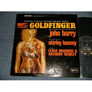 画像: 007 JAMES BOND, JOHN BARRY, SHIRLIE BASSEY - GOLDFINGER (Ex+/Ex++)  /1964 US AMERICA ORIGINAL 1st Press "BLACK with COLOR DOT on TOP, GOLD 'UNITED' WHITE 'ARTISTS' Label"  STEREO Used LP 