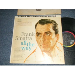 画像: FRANK SINATRA - ALL THE WAY (Ex++/MINT-) / 1962 Version US AMERICA 2nd press "BLACK with RAINBOW 'CAPITOL' LOGO on TOP Label" STEREO Used  LP 