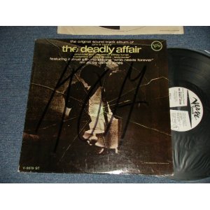 画像: ost QUINCY JONES Featuring Vocals Astrud Gilberto - THE DEADLY AFFAIR (VG+/Ex+ WOFC, WOBC, WOL)  / 1966 US AMERICA ORIGINAL "WHITE LABEL PROMO" MONO Used LP