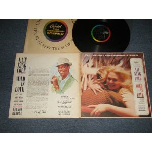 画像: NAT KING COLE - WiLD IS LOVE   (Ex++/MINT-) / 1960 US AMERICA ORIGINAL 1st Press "BLACK with RAINBOW Band 'CAPITOL' Logo on LFET Label"  STEREO Used LP