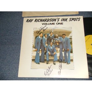 画像:  RAY RICHMONDSON'S INK SPOTS - VOLUME ONE 1 (Ex+++/MINT-) / 1960's CANADA ORIGINAL "Wth AUTO GRAPHED" 直筆サイン入り" Used LP 