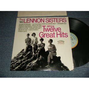 画像:  THE LENNON SISTERS - SING TWELVE GREAT HITS (MINT/MINT) / 1968  US AMERICA ORIGINAL STEREO Used LP