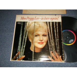 画像: PEGGY LEE - IN LOVE AGAIN!  (Ex++/Ex+++) / 1964 US AMERICA ORIGINAL 1st Press "BLACK with RAINBOW 'CAPITOL Logo on TOP Label"  Mono Used LP 