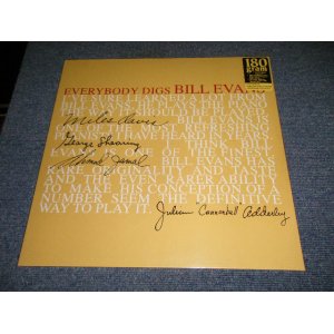 画像: BILL EVANS - EVERYBODY DIGS (SEALED) / 2012 EUROPE  REISSUE "180 gram Heavy Weight" " BRAND NEW SEALED"  LP  
