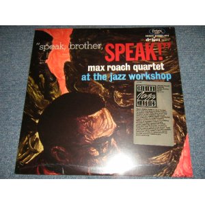 画像: MAX ROACH - SPEAK BROTHER SPEAK ( SEALED) / 1991 US AMERICA REISSUE "BRAND NEW SEALED"  LP