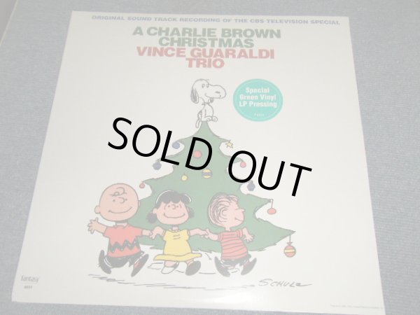 画像1: VINCE GUARALDI TRIO - A CHARLIE BROWN CHRISTMAS ( SEALED)  /2019 US AMERICA REISSUE "GREEN WAX VINYL" "BRAND NEW SEALED# LP