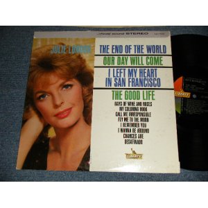 画像: JULIE LONDON - THE END OF THE WORLD (Ex++/Ex+++ Looks:Ex+ EDSP)  /1963 US AMERICA ORIGINAL 1st Press "BLACK with GOLD LIBERTY at LEFT  Label" STEREO Used  LP 