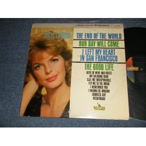 画像: JULIE LONDON - THE END OF THE WORLD (Ex+/Ex+++ Looks:MINT- EDSP) /1963 US AMERICA ORIGINAL 1st Press "BLACK with GOLD LIBERTY at LEFT  Label" STEREO Used  LP 