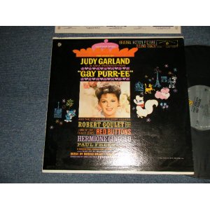 画像: JUDY GARLAND ost - THE VOICE OF JUDY GARLAND IN A UPA PRODUCTION GAY PURR-EE (Ex++/MINT- BB) / 1962 US AMERICA ORIGINAL 1st Press "GRAY Label" MONO Used LP