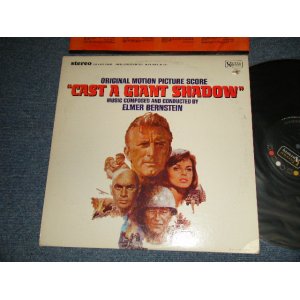 画像: ost ELMER BERNSTEIN - CAST A GIANT SHADOW (Original Motion Picture Score) (Ex++/Ex+++ BB)  /1966 US AMERICA ORIGINAL STEREO Used LP 