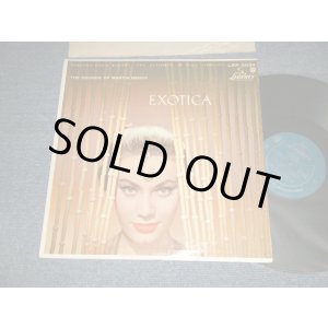 画像: MARTIN DENNY - EXOTICA (Ex+++/Ex++) / 1957 US AMERICA ORIGINAL 1st Press "TURQUOISE Label" MONO Used LP