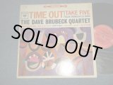 画像: DAVE BRUBECK - TIME OUT featuring TAKE FIVE (Ex++/Ex+++)  / 1964 Version US AMERICA RE-Press "360 Sound Label" STEREO Used LP 