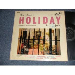画像: José Albeniz And His Orchestra - Your Musical Holiday In Spain (Ex+/Ex+++) / 1956  US AMERICA  ORIGINAL MONO  Used LP  