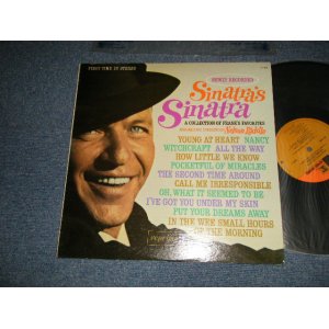 画像: FRANK SINATRA - SINATRA'S SINATRA (Ex+++/MINT-) / 1967 Version? US AMERICA RE-PRESS 2nd Press "SINGLE JACKET Cover" & "TWO 2 COLOR CUSTOM LABEL" STEREO Used  LP