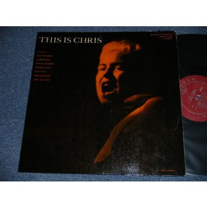 画像: CHRIS CONNOR -THIS IS CHRIS (Ex++/Ex+ STOL, BRKOL) / 1955 US AMERICA ORIGINAL 1st press "Maroon Label" MONO Used LP 