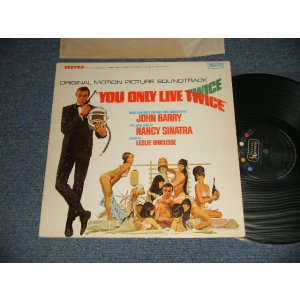 画像: 007 JAMES BOND, JOHN BARRY, NANCY SINATRA - YOU ONLY LIVE TWICE (Ex++/Ex+++) /1967 US AMERICA ORIGINAL 1st Press "BLACK with COLOR DOT on TOP Label"  STEREO Used LP 