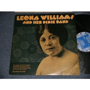 画像: LEONA WILLIAMS and HER DIXIE BAND - LEONA WILLIAMS and HER DIXIE BAND  (The Complete Set Of 1922-3 Recordings) (Exll.MINT-) /1974 US AMERICA ORIGINAL Used LP 