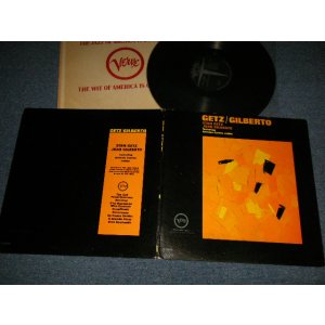 画像: STAN GETZ + JOAO GILBERTO  feat. ANTONIO CARLOS JOBIM  -  GETZ/GILBERTO (Ex+/Ex Looks:Ex++, Ex++)  / 1964 US AMERICA ORIGINAL MONO  Used LP