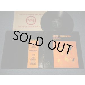 画像: STAN GETZ + JOAO GILBERTO  feat. ANTONIO CARLOS JOBIM - GETZ/GILBERTO (Ex++/Ex++) / 1964 US AMERICA ORIGINAL STEREO Used LP 