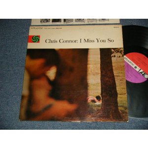 画像: CHRIS CONNOR - I MISS YOU SO (Ex++/Ex++ EDSP) / 1960-61 Version US AMERICA RE-Press "RED & PLUMWith WHITE FAN Label" MONO Used  LP 