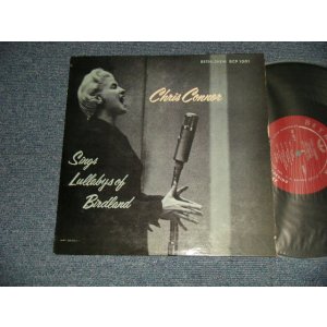 画像: CHRIS CONNOR - SINGS OF LULLABYS OF BIRDLAND (Ex++/Ex+)/ 1954 US AMERICA ORIGHINAL1st Press "Maroon Color with Un-Boxed BETHLEHEM Label" MONO Used 10" LP 