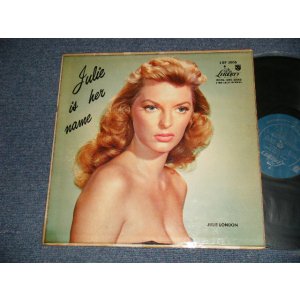 画像: JULIE LONDON - JULIE IS HER NAME (DEBUT ALBUM)(Matrix #A)LRP-3006-1G SIDE-1 H80P 1B  B)LRP-3006-SIDE-2 1D) (VG+++?Ex++ TAPE SEAM. WOBC) /1956 US AMERICA ORIGINAL MONO "1st Press LIBERTY Credit Front Cover" "1st Press Glossy Jcket " "2nd Press BACK Cover" "2nd Press Turquoise LABEL" MONO Used LP  