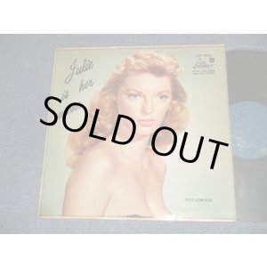 画像: JULIE LONDON - JULIE IS HER NAME (DEBUT ALBUM)(Matrix #A)LRP-3006-1G SIDE-1 H80P 1B  B)LRP-3006-SIDE-2 1D) (VG+++?Ex++ TAPE SEAM. WOBC) /1956 US AMERICA ORIGINAL MONO "1st Press LIBERTY Credit Front Cover" "1st Press Glossy Jcket " "2nd Press BACK Cover" "2nd Press Turquoise LABEL" MONO Used LP  